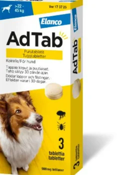 AdTab purutabletit koiralle 3 tabl