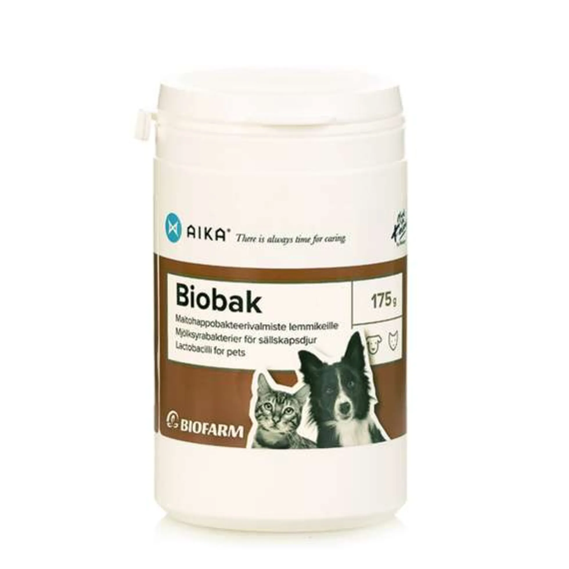 AIKA Biobak maitohappobakteerivalmiste eläimille - eri kokoja