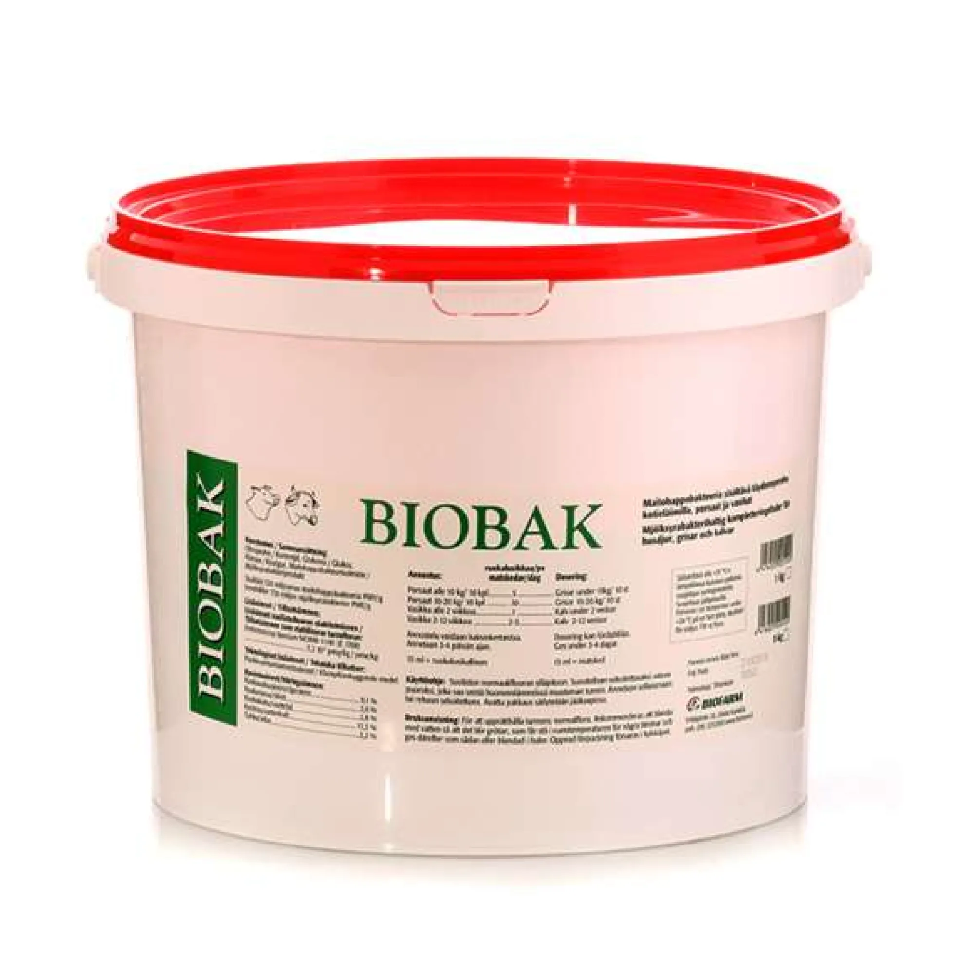 AIKA Biobak maitohappobakteerivalmiste eläimille - eri kokoja