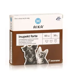 Aika Inupekt Forte 60 tabl -Lemmikkien suoliston hyvinvointiin