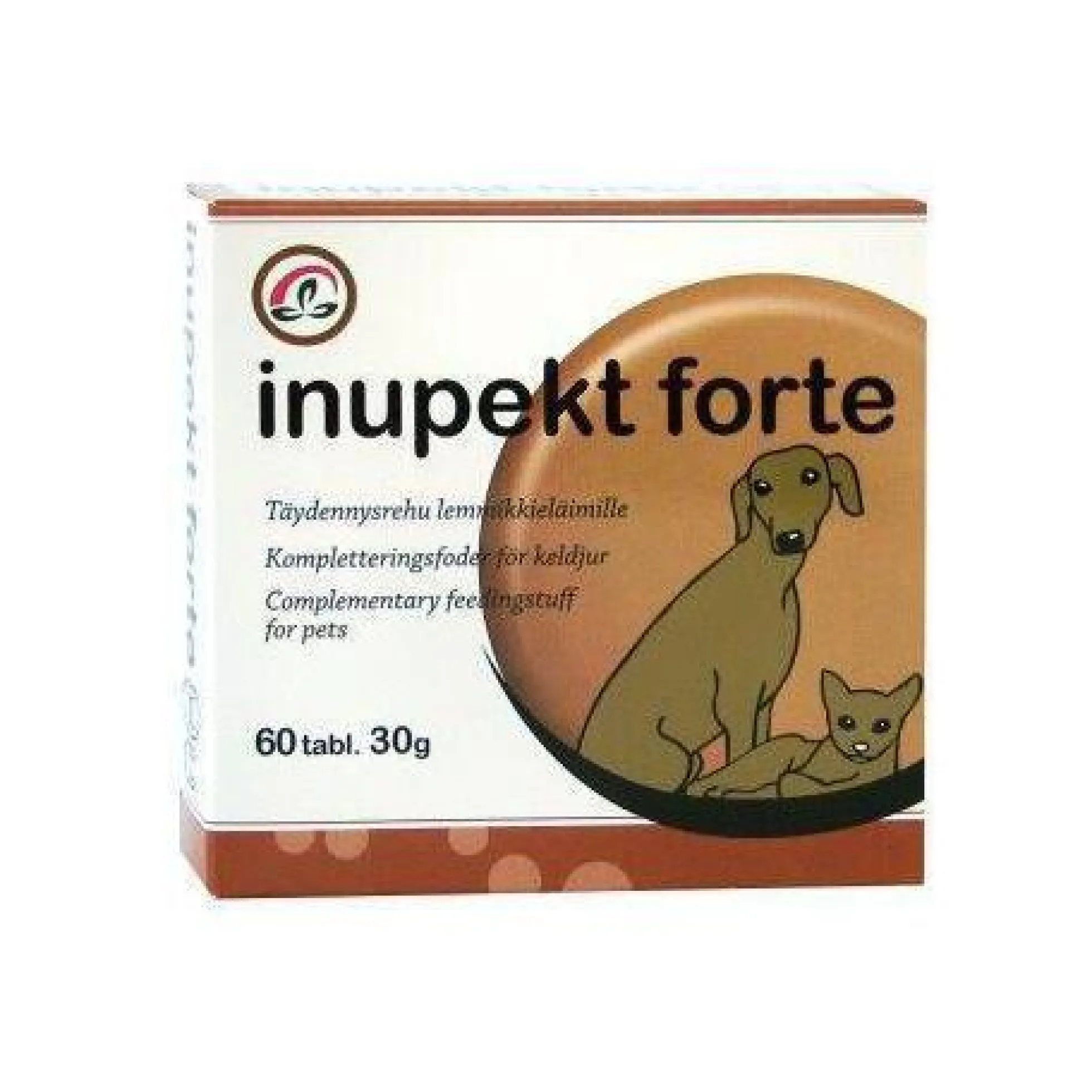 Aika Inupekt Forte 60 tabl -Lemmikkien suoliston hyvinvointiin