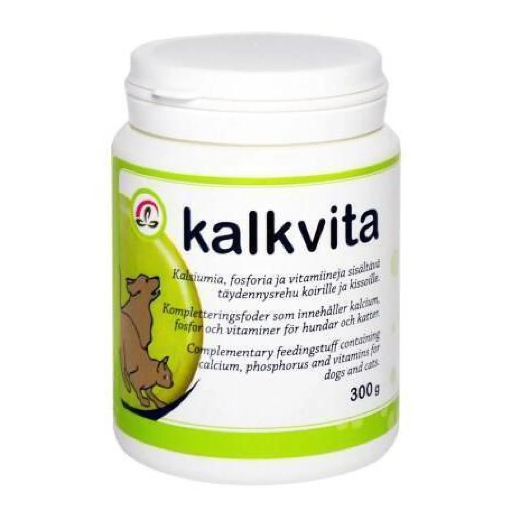 Aika KALKVITA -kalkkiravinne eläimille - eri kokoja