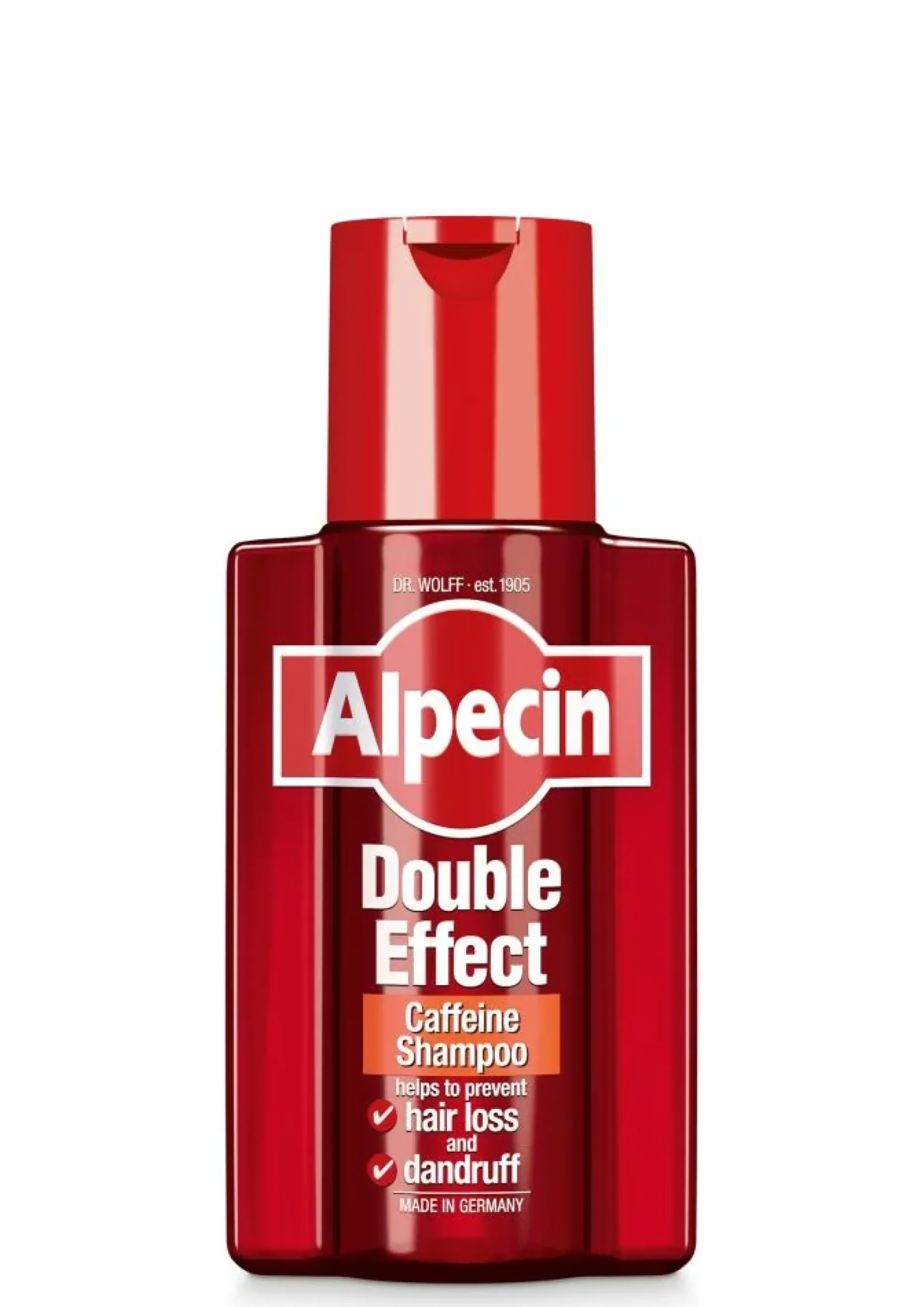 Alpecin Double Effect Kaksoisvaikutteinen Kofeiinishampoo