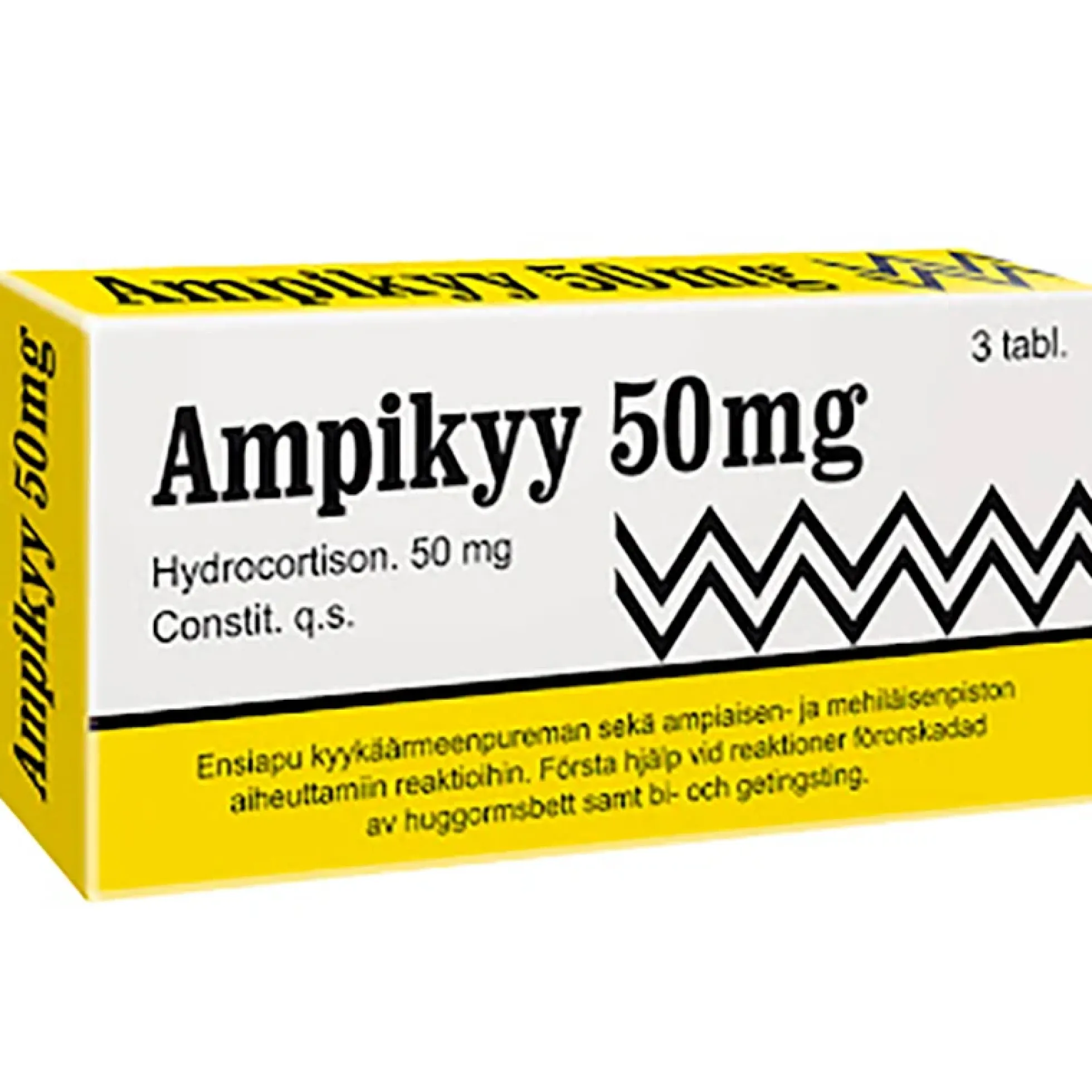 Ampikyy 50 mg 3 tabl.