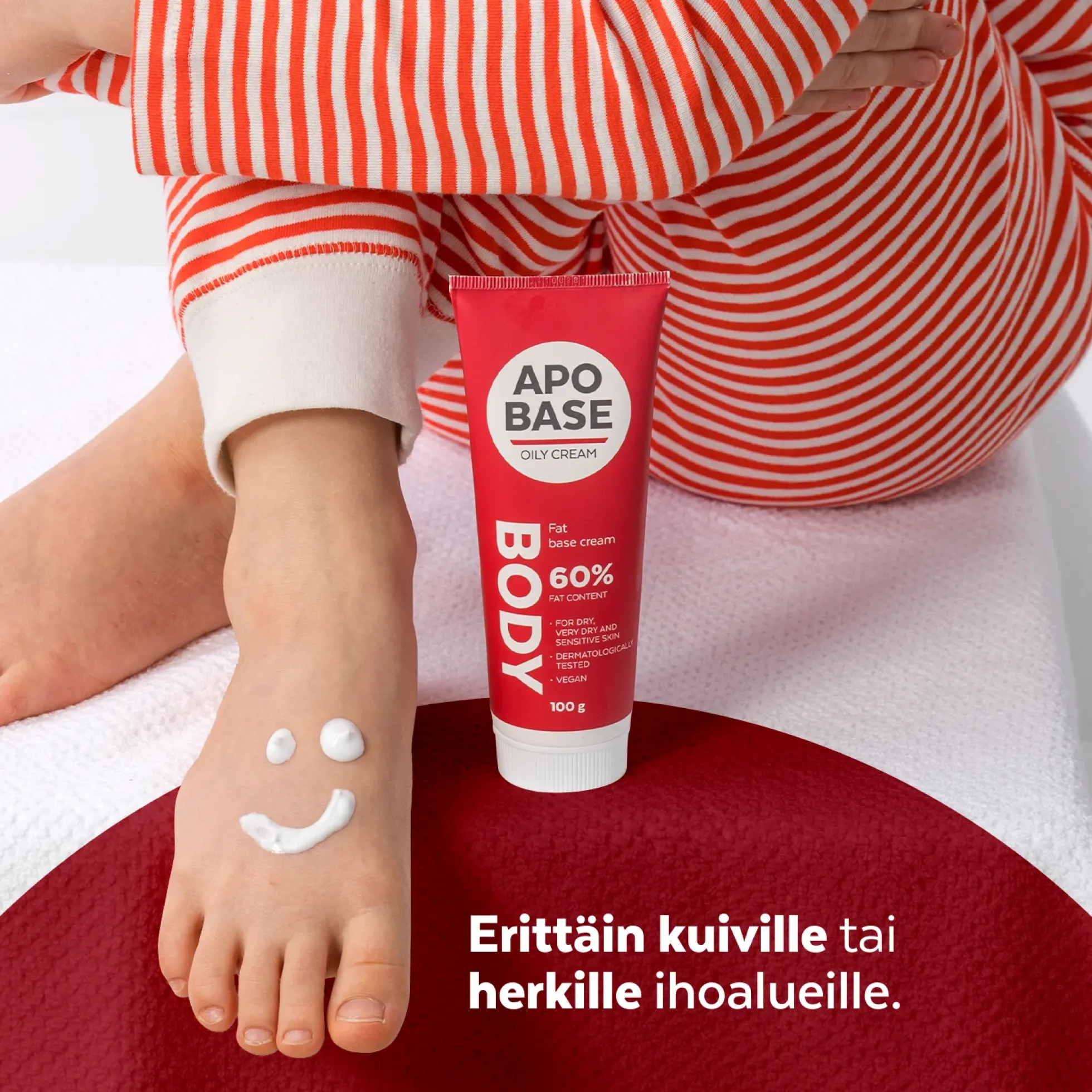 Apobase Oily Creme rasvainen perusvoide - eri kokoja