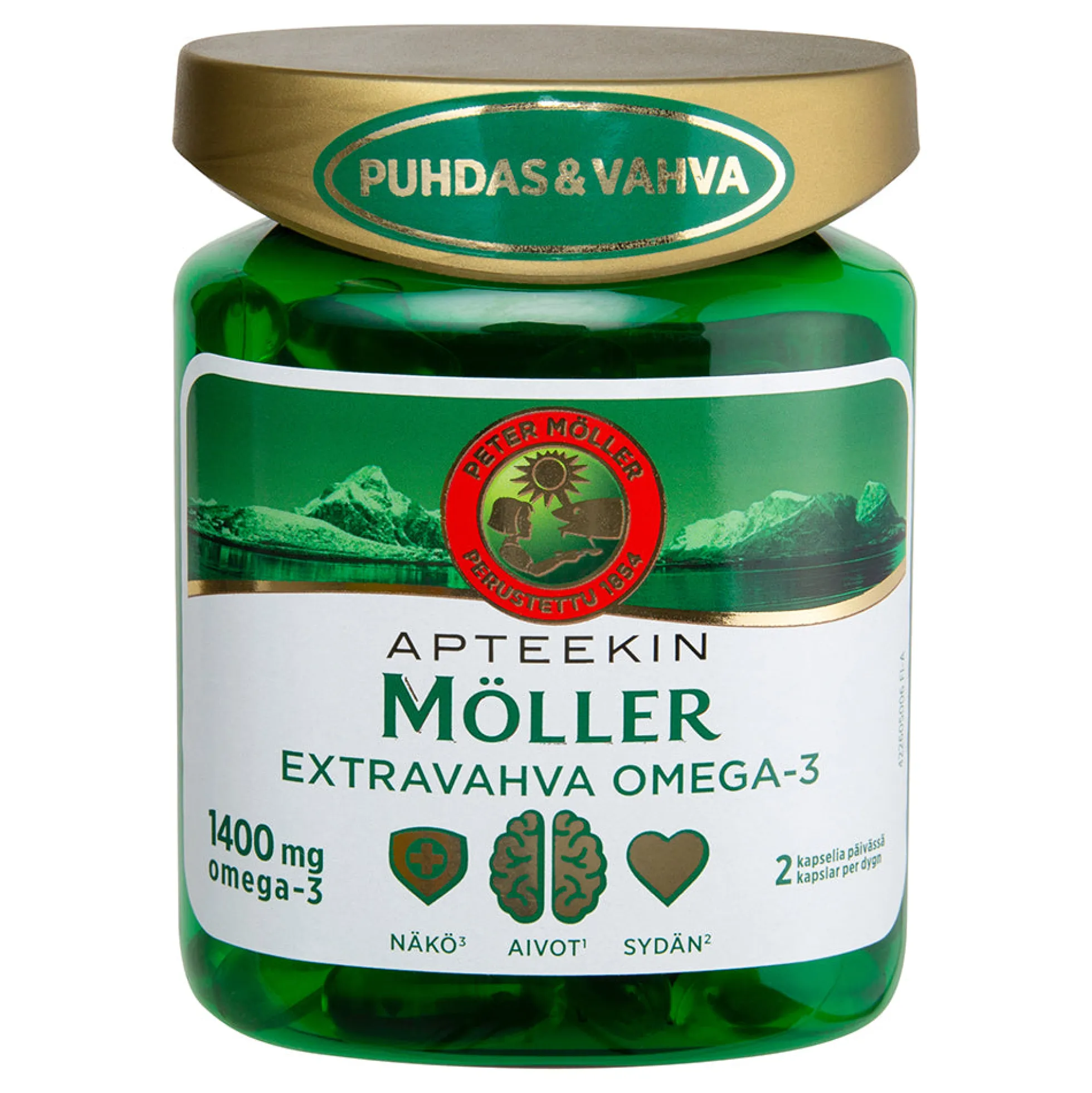 Apteekin Möller Extravahva Omega-3 76 kaps