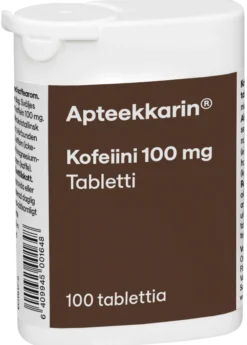 Apteekkarin Kofeiini 100 kpl
