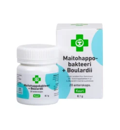 APTEEKKI MAITOHAPPOBAKTEERI KUURI+BOULARBII 20 ENTEROKAPS