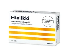 Apteq Mielikki Imeskeltävä yskänpastilli 24 tabl