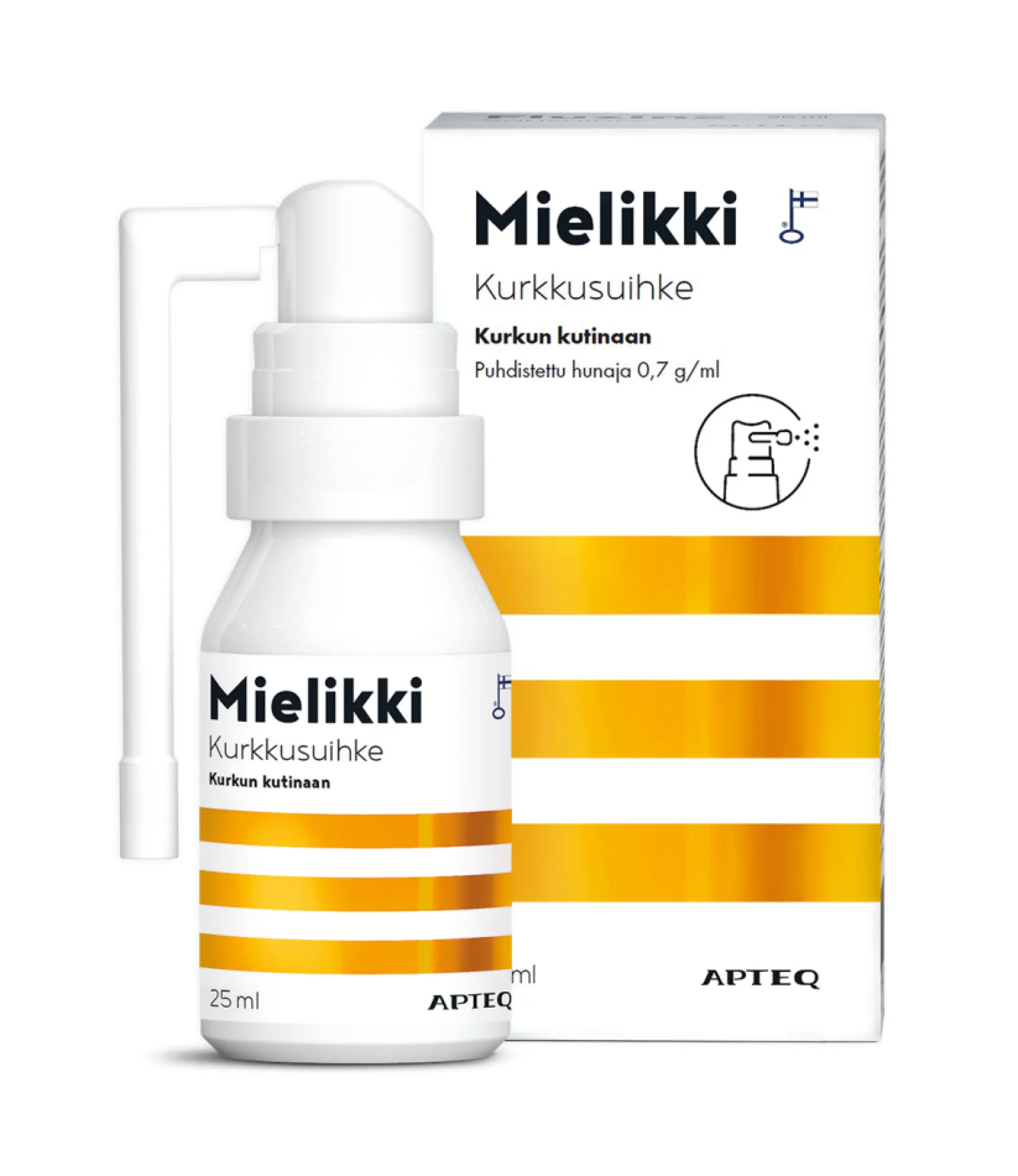 Apteq Mielikki kurkkusuihke 25ml
