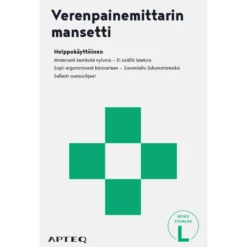 Apteq Verenpainemittarin mansetti -eri kokoja