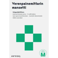 Apteq Verenpainemittarin mansetti -eri kokoja