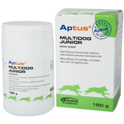 Aptus Multidog Junior 180 g kivennäisrehujauhe koiranpennulle