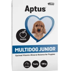 Aptus Multidog Junior 180 g kivennäisrehujauhe koiranpennulle