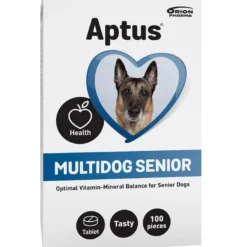 Aptus Multidog Senior 100 tablettia kivennäisrehuvalmiste koirille