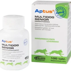 Aptus Multidog Senior 100 tablettia kivennäisrehuvalmiste koirille