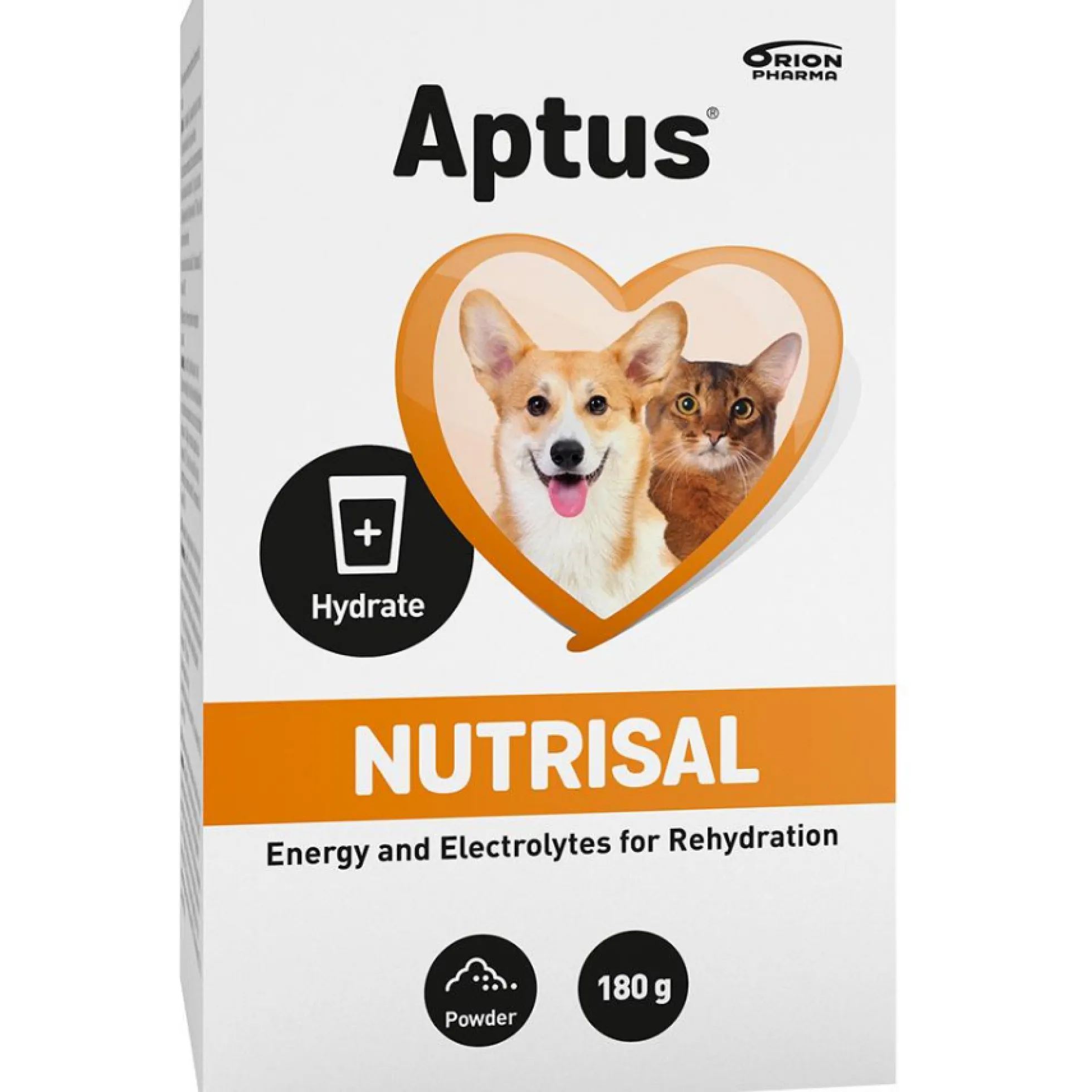 Aptus Nutrisal 180 g ravintolisä kissoille ja koirille nestetasapainon säilyttämiseen