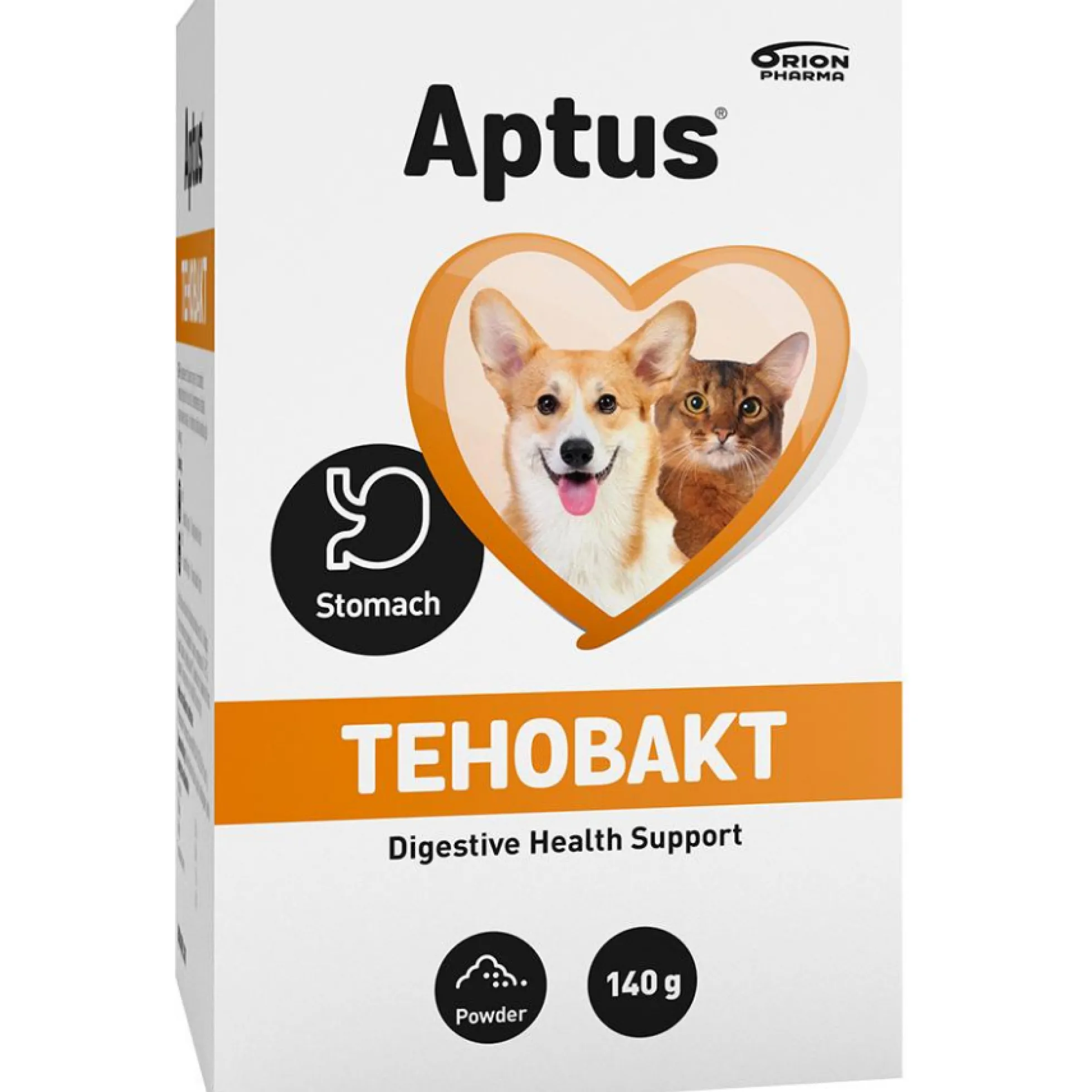 Aptus Tehobakt 140 g maitohappobakteerijauhe eläimille