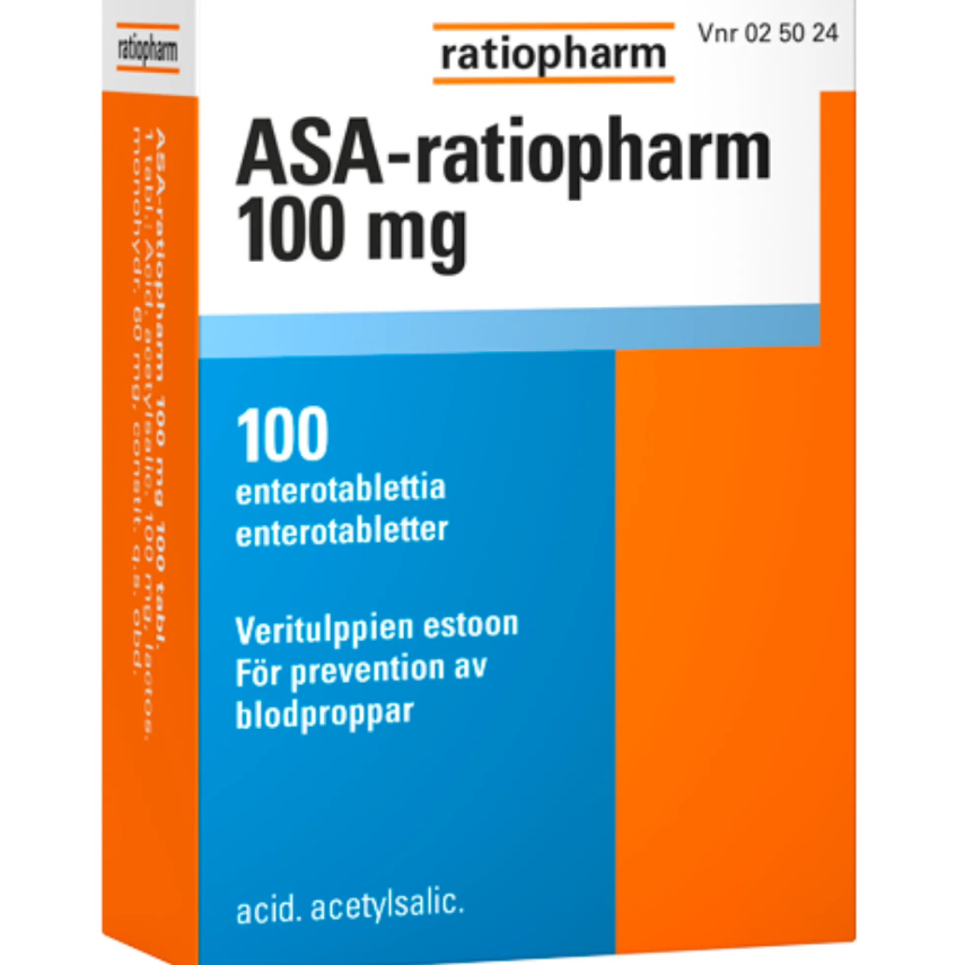 ASA-ratiopharm 100 mg