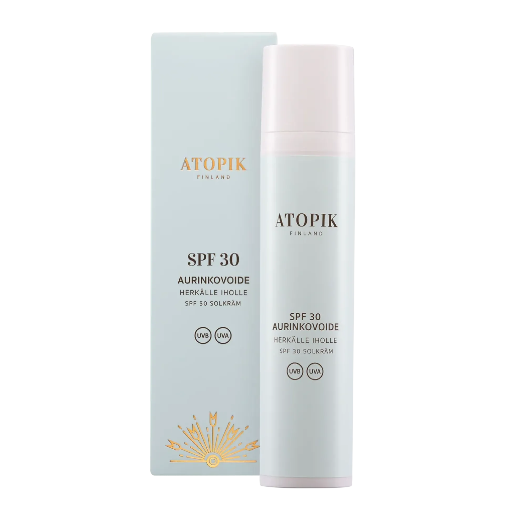 Atopik SPF30 aurinkovoide fysikaalinen 100 ml