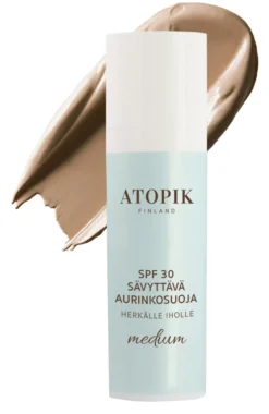 Atopik SPF 30 Sävyttävä Aurinkosuoja Medium