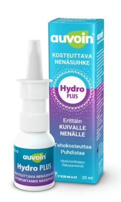 Auvoin Hydro Plus kosteuttava nenäsuihke 20 ml
