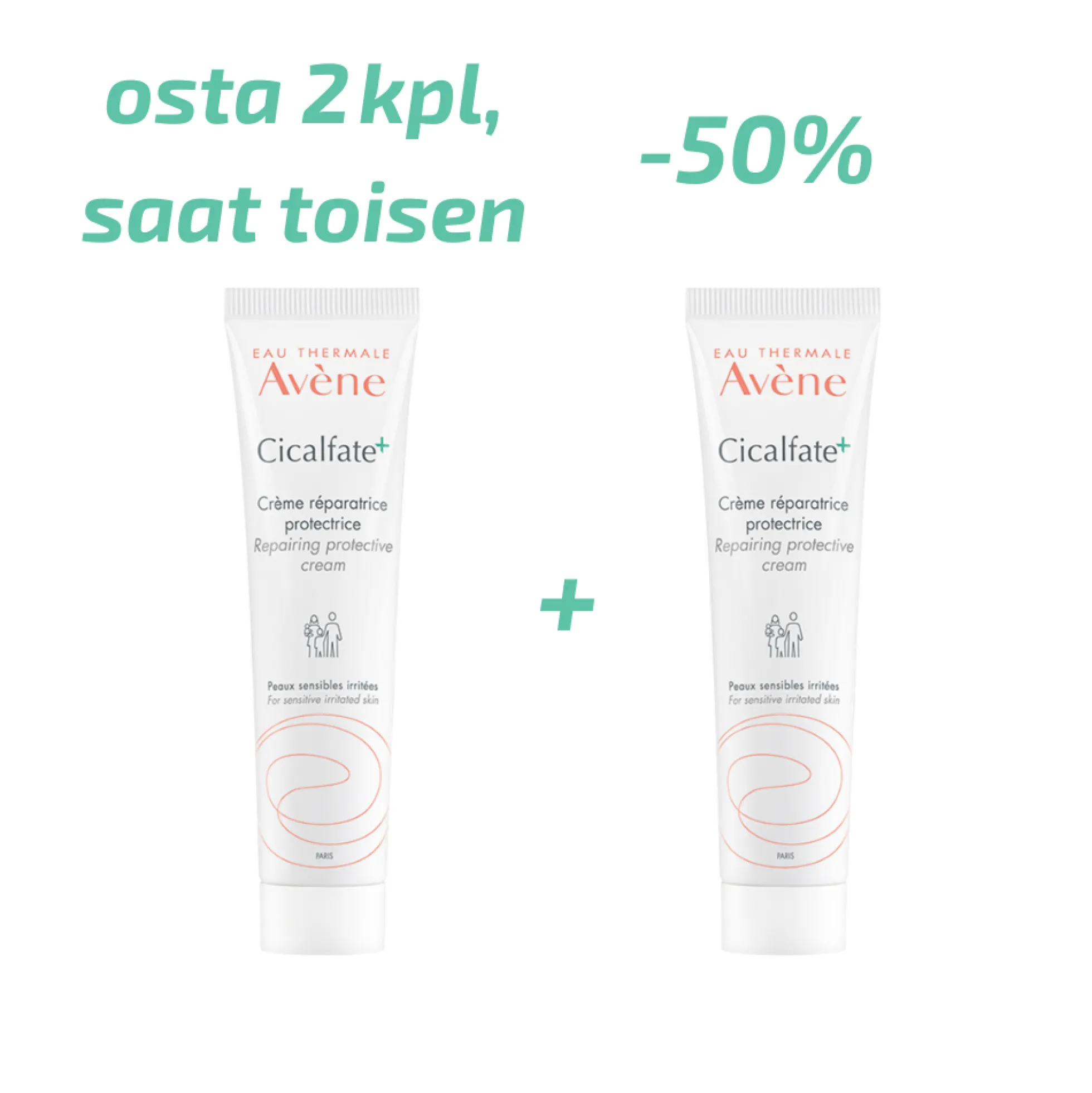 Avene Cicalfate+ Repair Cream Duo 2 x 40ml