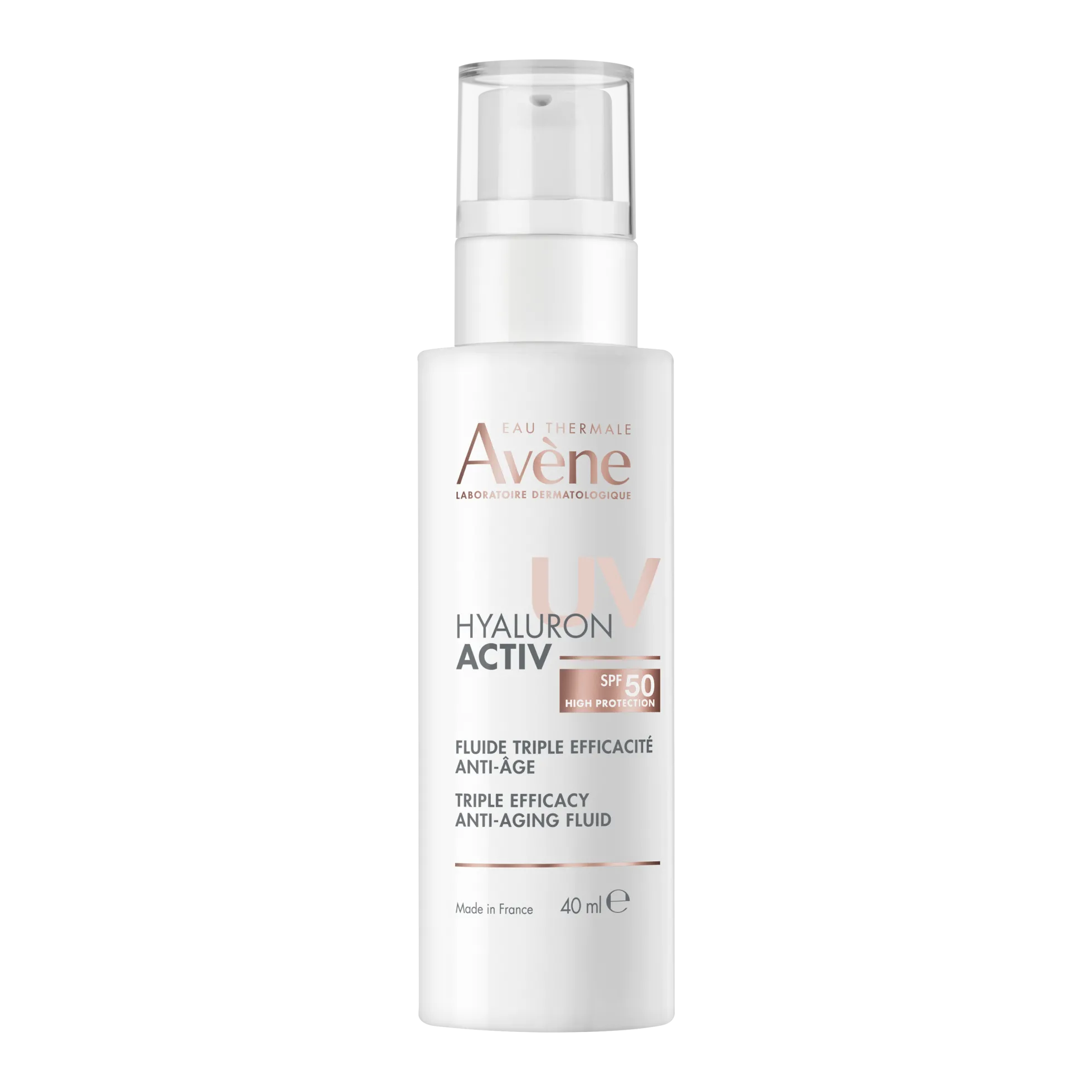 Avene Hyaluron Activ UV SPF50 kevyt päivävoide UV-suojalla 40ml
