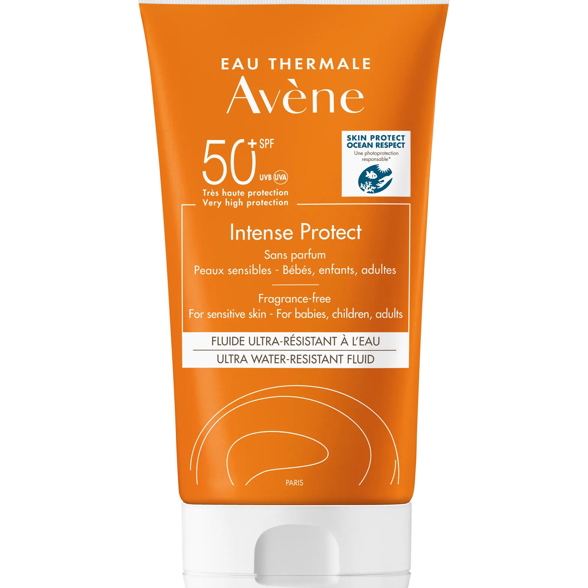 Avene Sun Intense Protect SPF50+ kosteuttava aurinkovoide kasvoille ja vartalolle