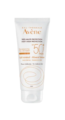 Avene Sun Mineral Lotion SPF 50+ - vain mineraalisuojan sisältävä aurinkosuojavoide