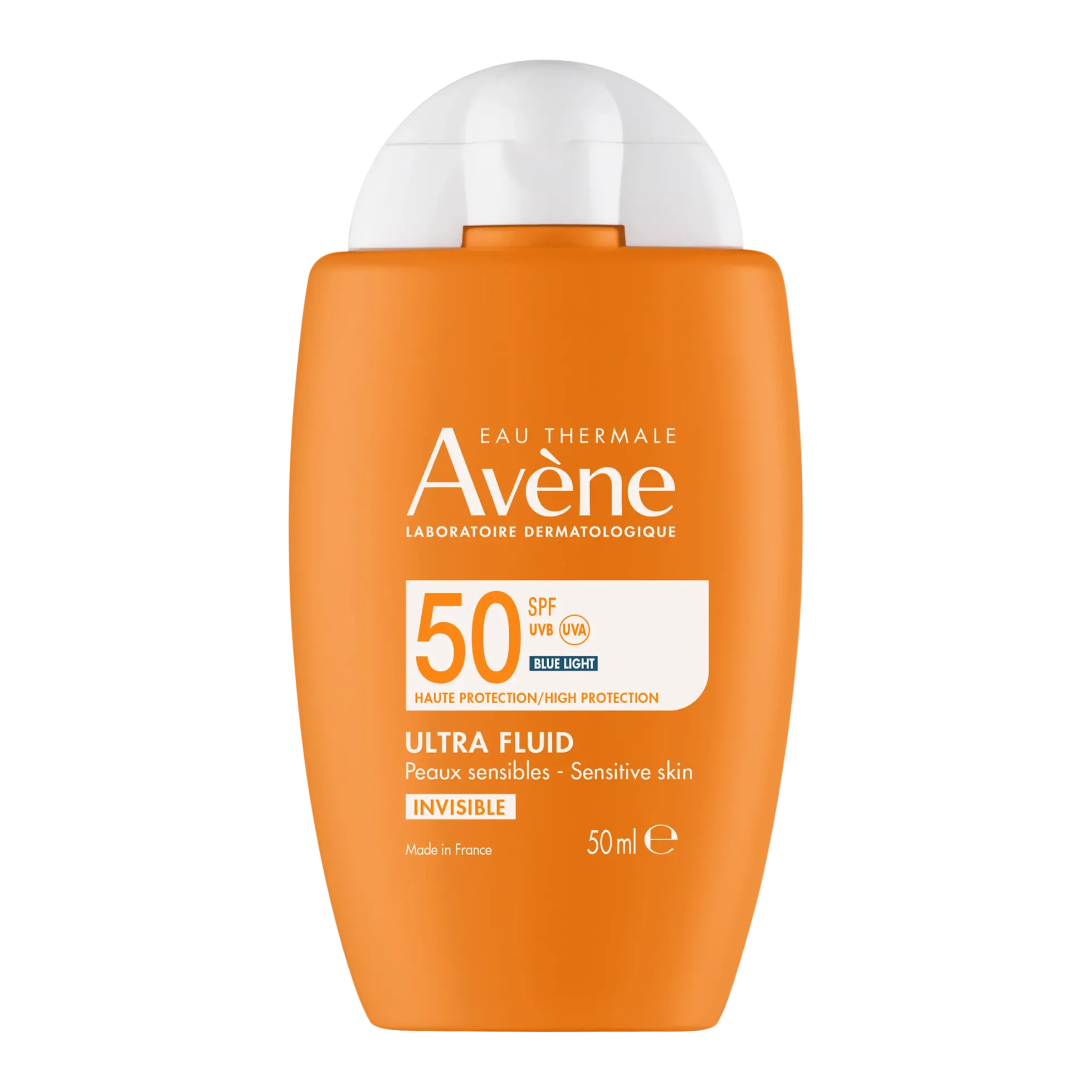 Avene Sun Ultra Fluid Invisible SPF50+ aurinkovoide kasvoille