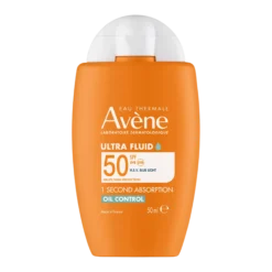 Avene Sun Ultra Fluid Oil Control SPF50 mattapinnan jättävä aurinkovoide kasvoille