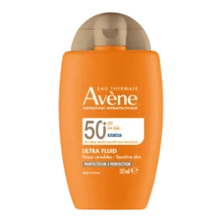 Avene Sun Ultra Fluid Perfector SPF50+ sävytetty aurinkovoide kasvoille