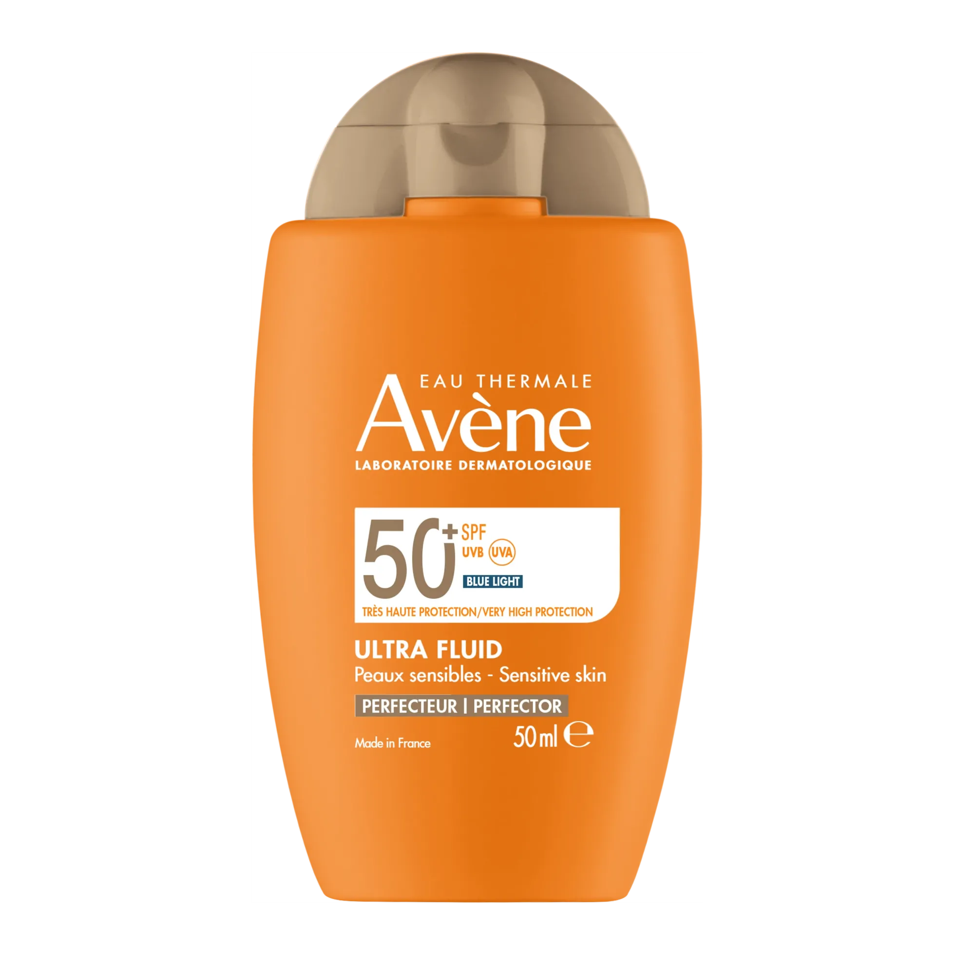 Avene Sun Ultra Fluid Perfector SPF50+ sävytetty aurinkovoide kasvoille