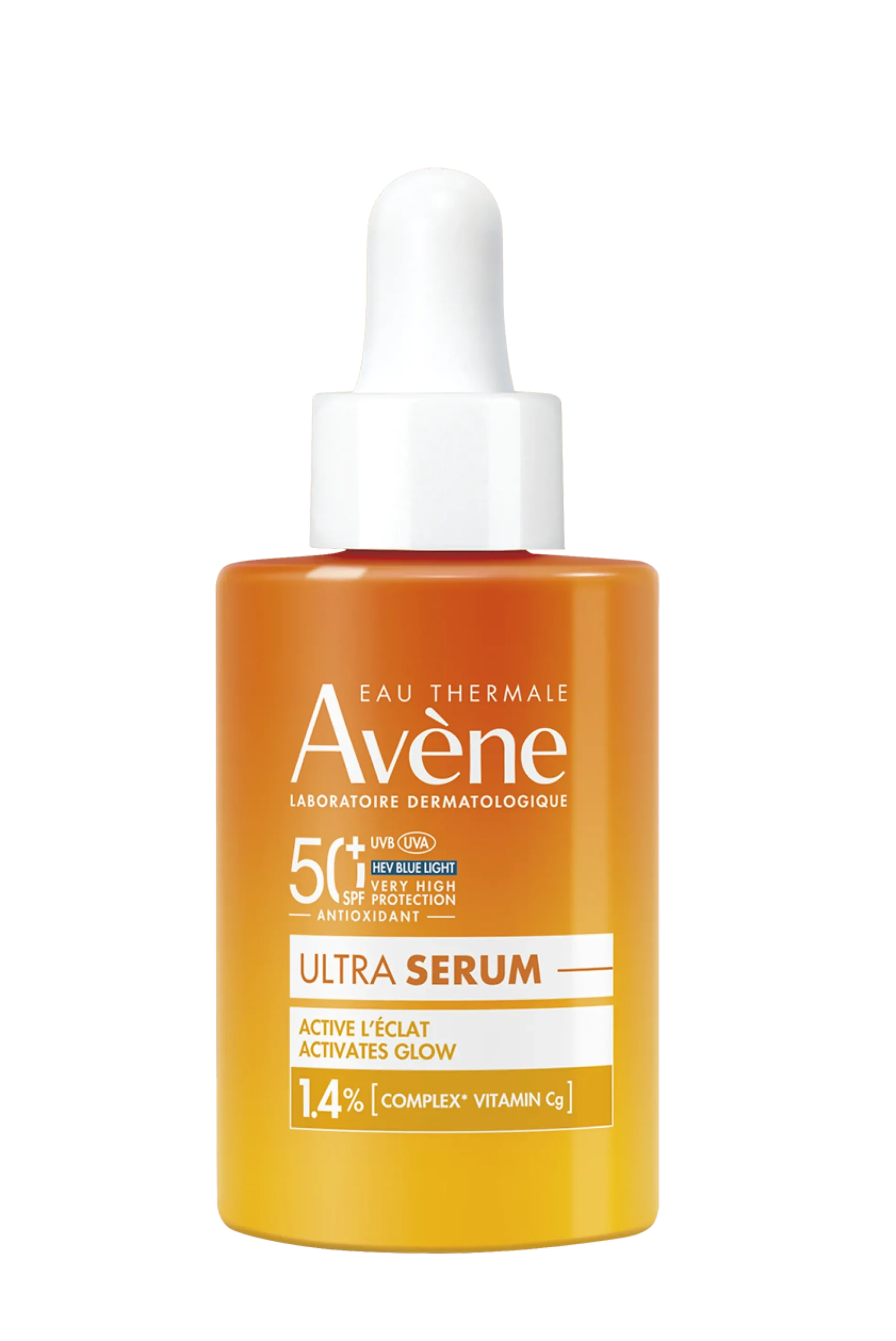 Avene Sun Ultra Serum Glow SPF50+ hehkua antava aurinkoseerumi 30ml