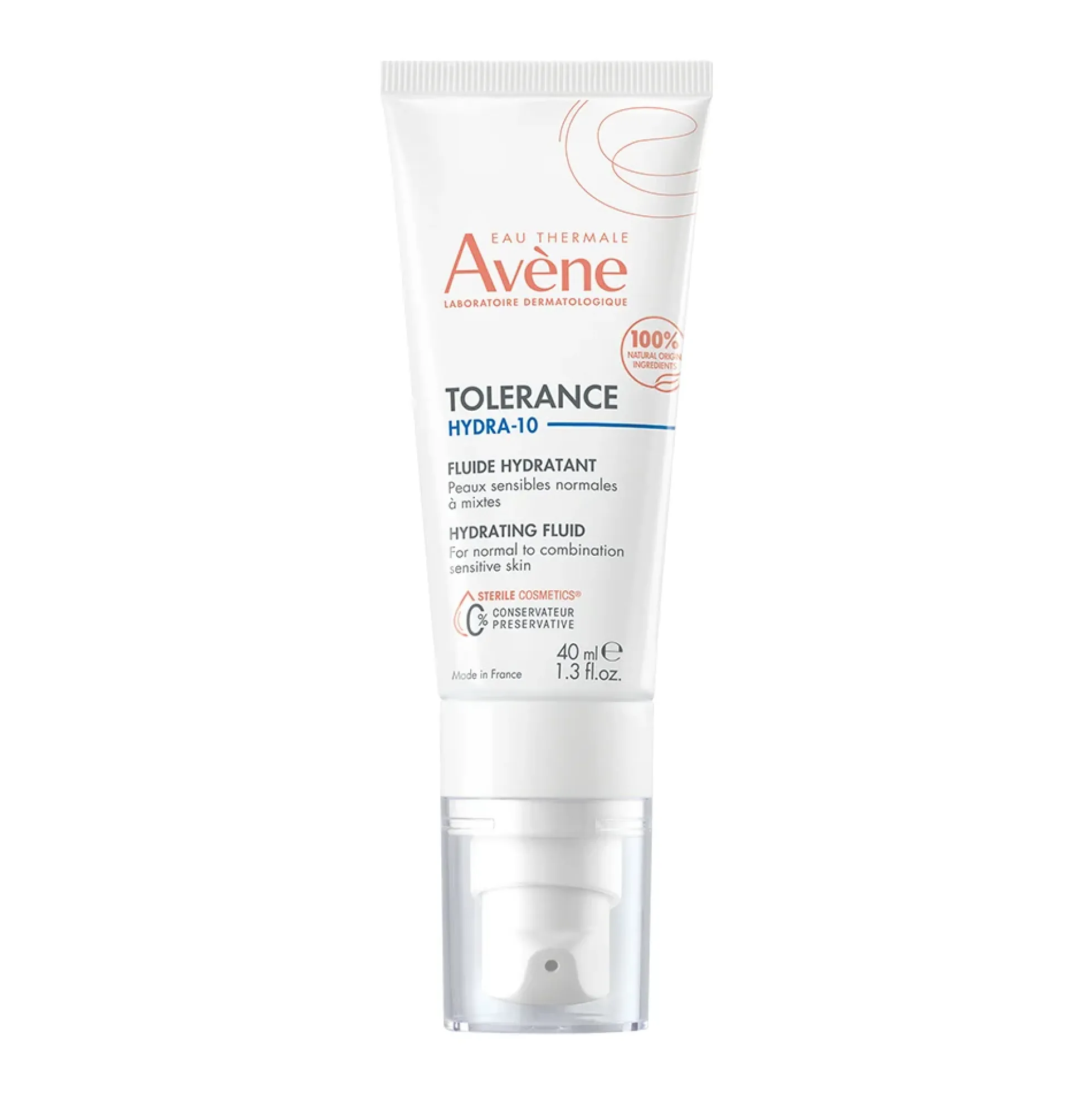 Avene Tolerance HYDRA-10 Fluid kosteuttava voide normaalille ja sekaiholle 40 ml