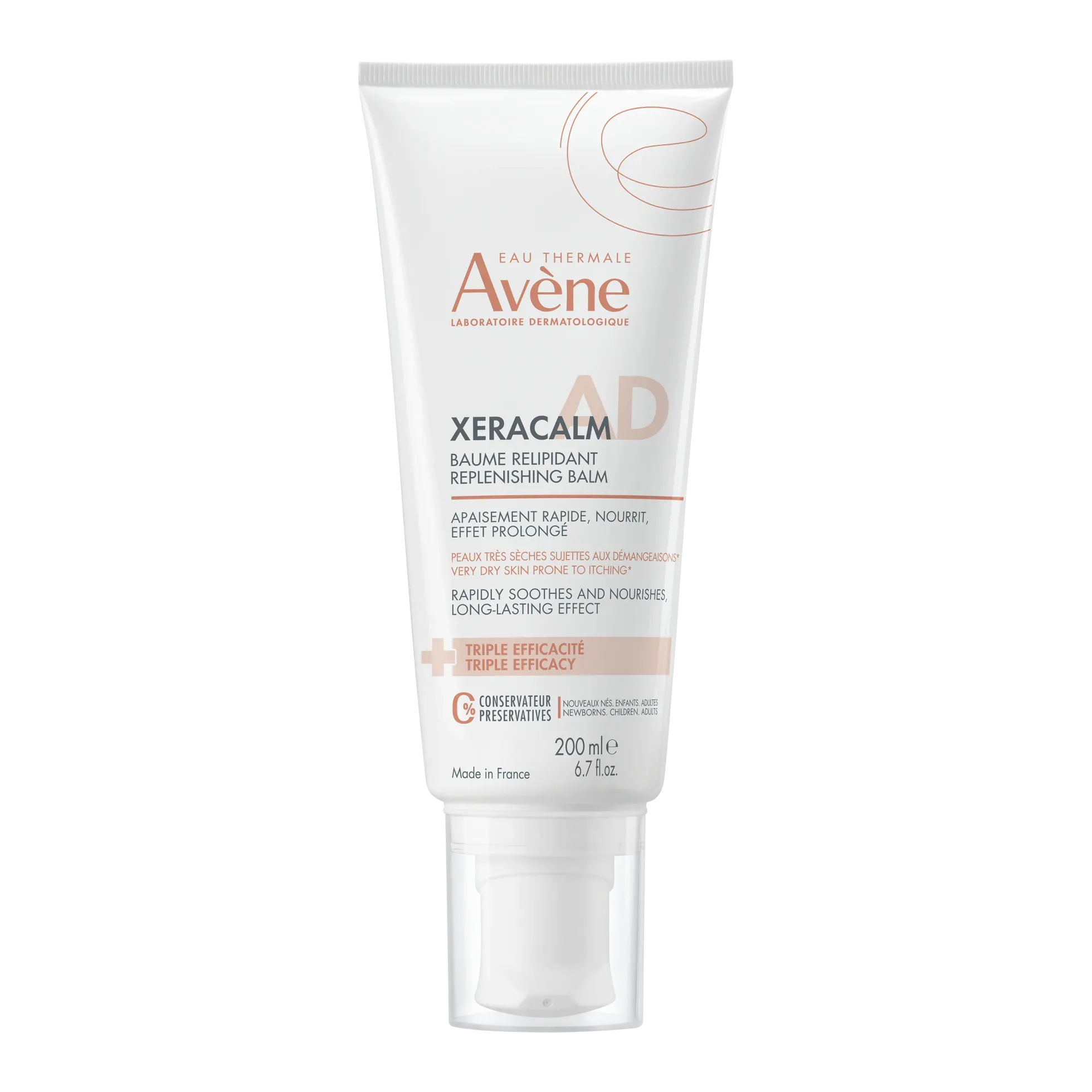 Avene Xeracalm AD Balm täyteläinen kutinaa rauhoittava voide 200ml