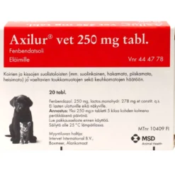 Axilur vet 250 mg tabletit