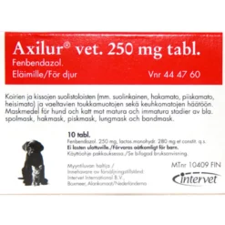 Axilur vet 250 mg tabletit