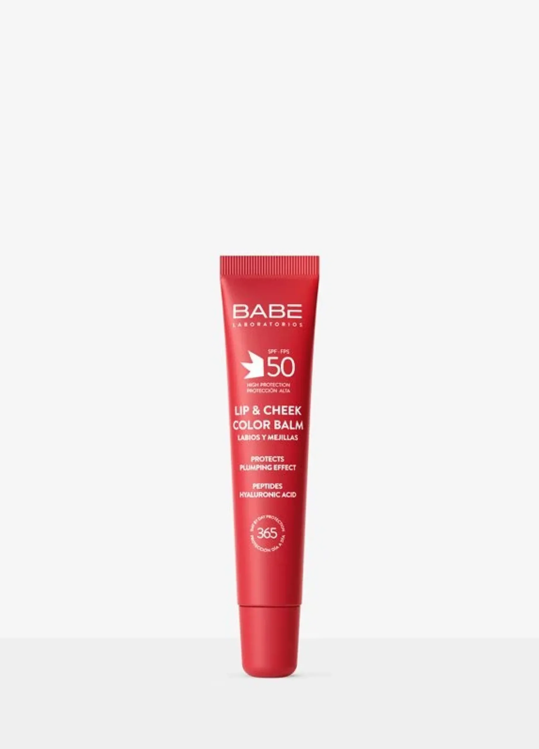 BABE Lip & Cheek Color Balm SPF50 aurinkovoide huulille Punainen