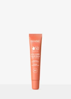 BABE Lip & Cheek Color Balm SPF50 aurinkovoide huulille Nude