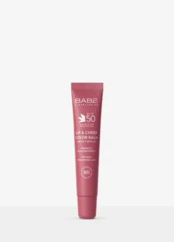 BABE Lip & Cheek Color Balm SPF50 aurinkovoide huulille Velvet