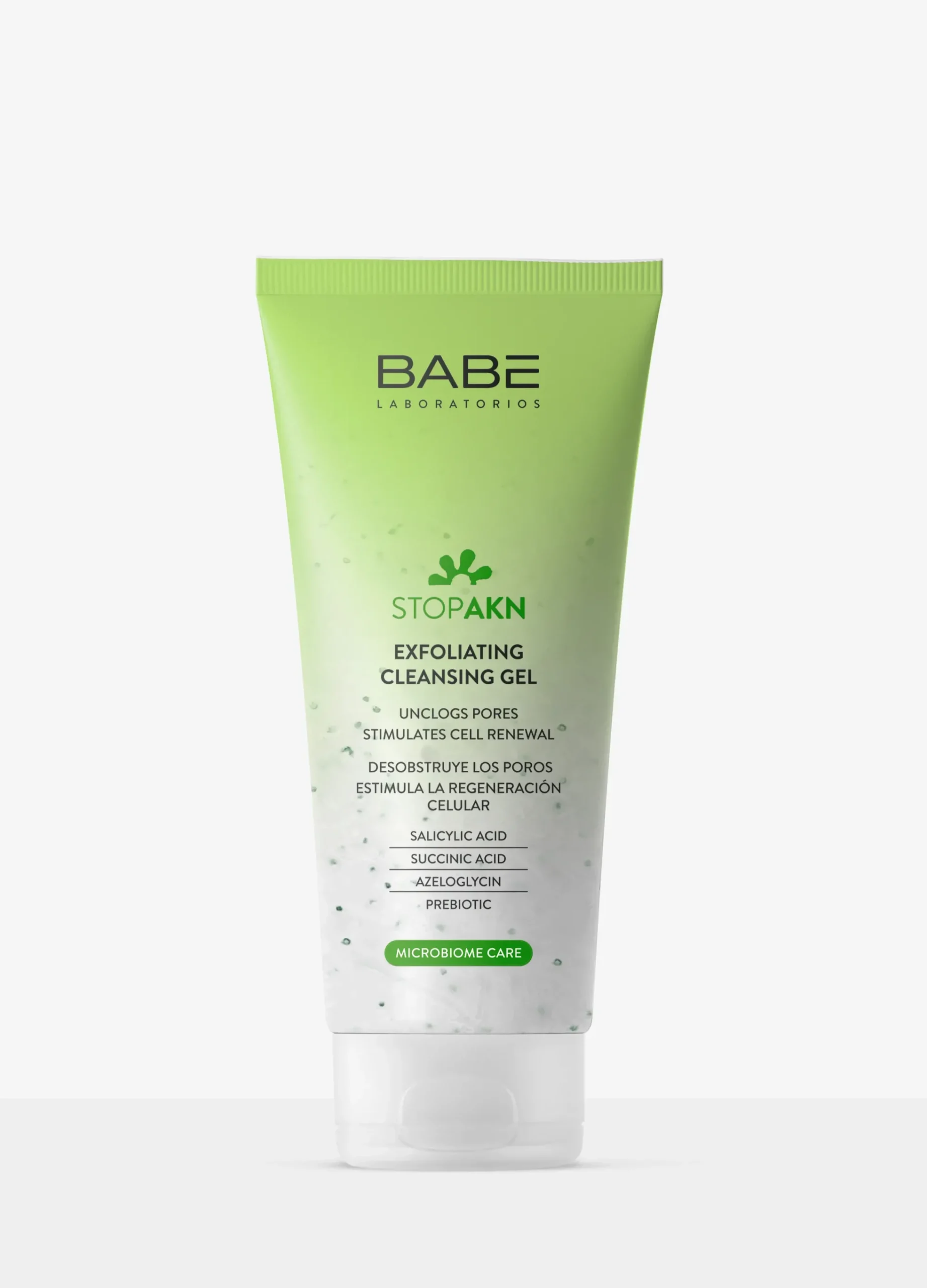 BABE Stop AKN Exfoliating Cleansing Gel -kuoriva puhdistusgeeli 200 ml
