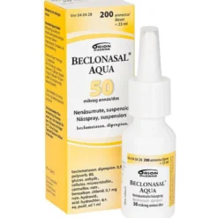 Beclonasal Aqua nenäsumute - 50 mikrog/annos