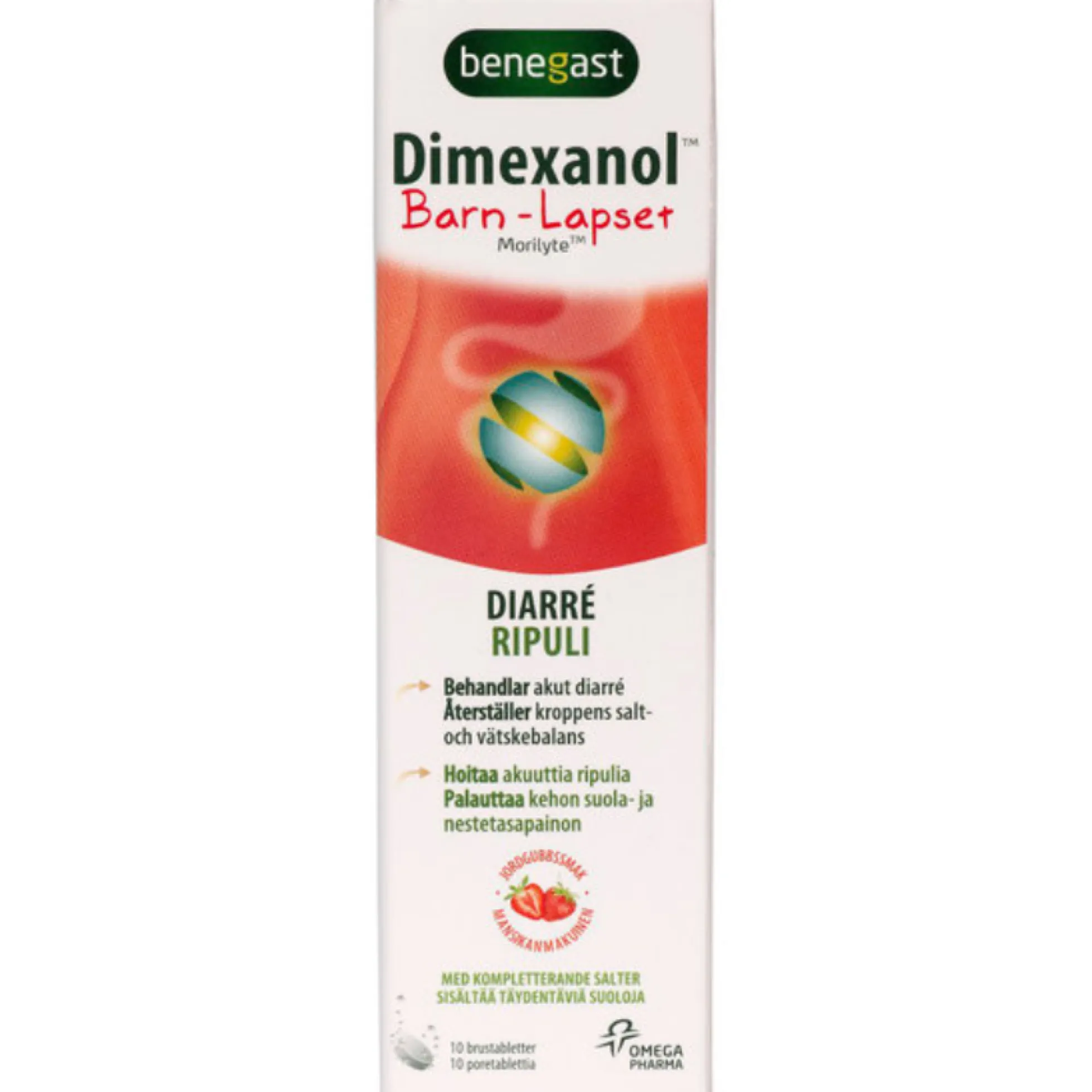 Benegast Dimexanol Ripuli Lapset