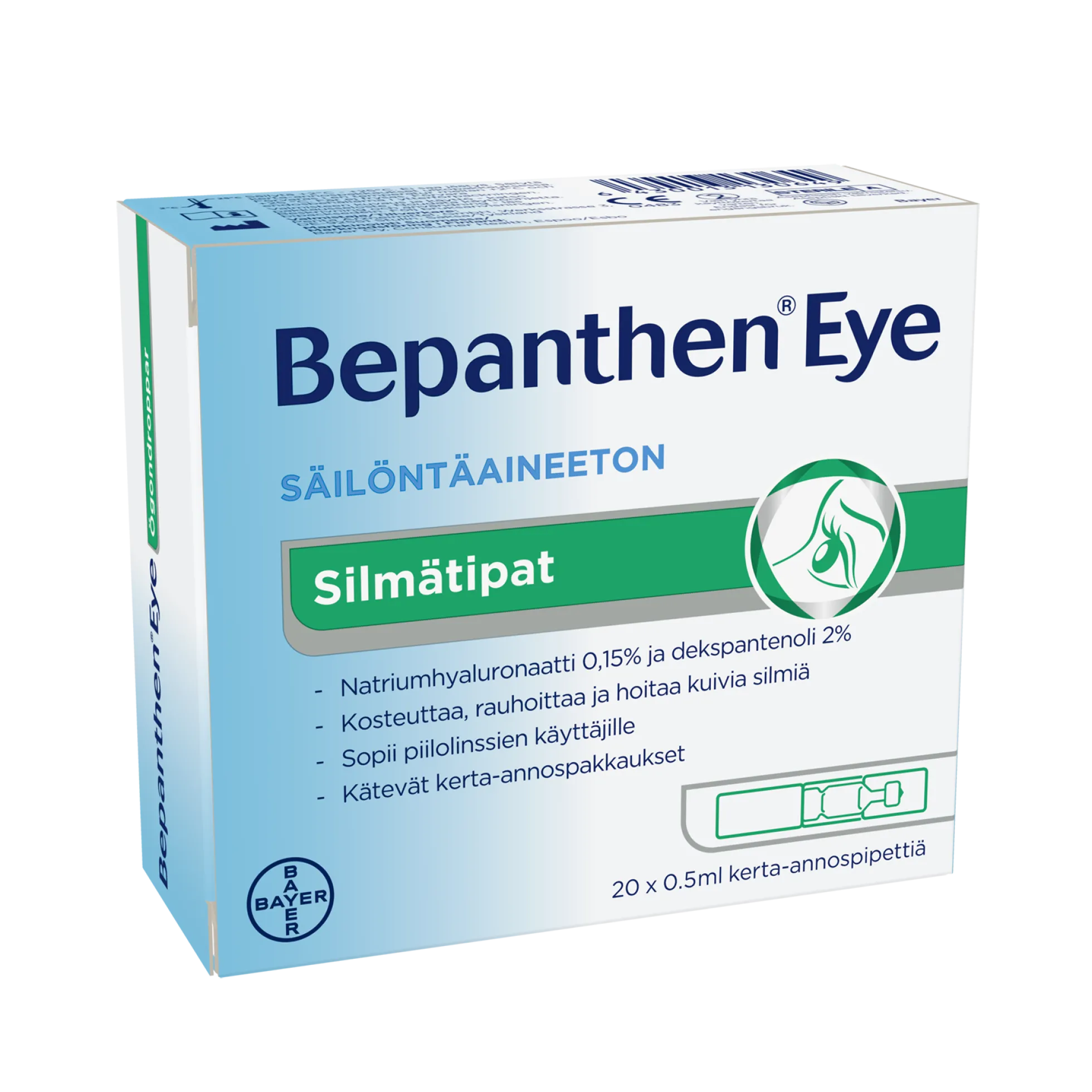 Bepanthen Eye silmätipat 20 x 0,5 ml