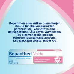 Bepanthen 50 mg/g voide - eri kokoja