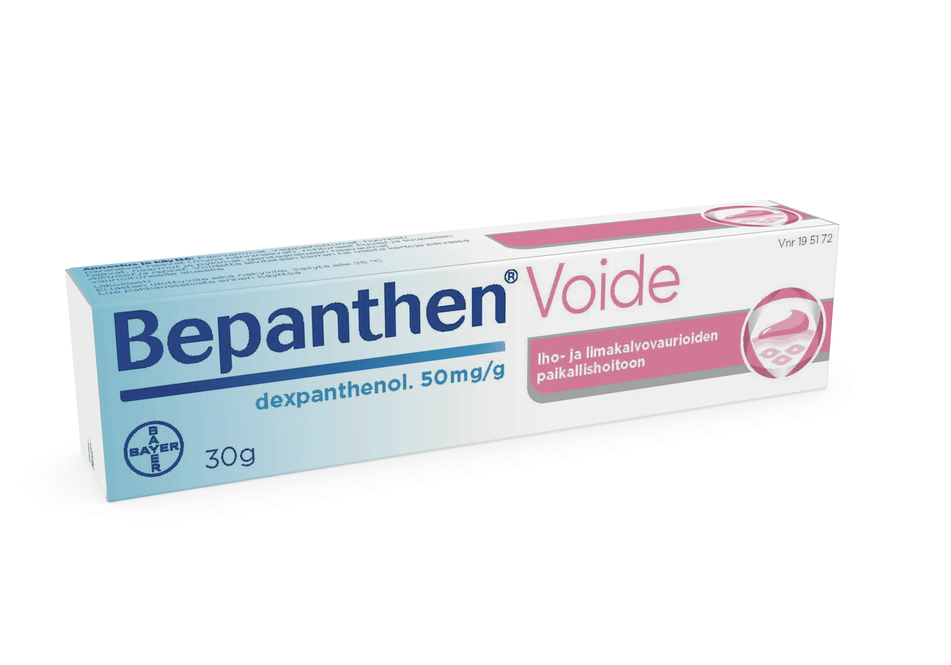 Bepanthen 50 mg/g voide - eri kokoja
