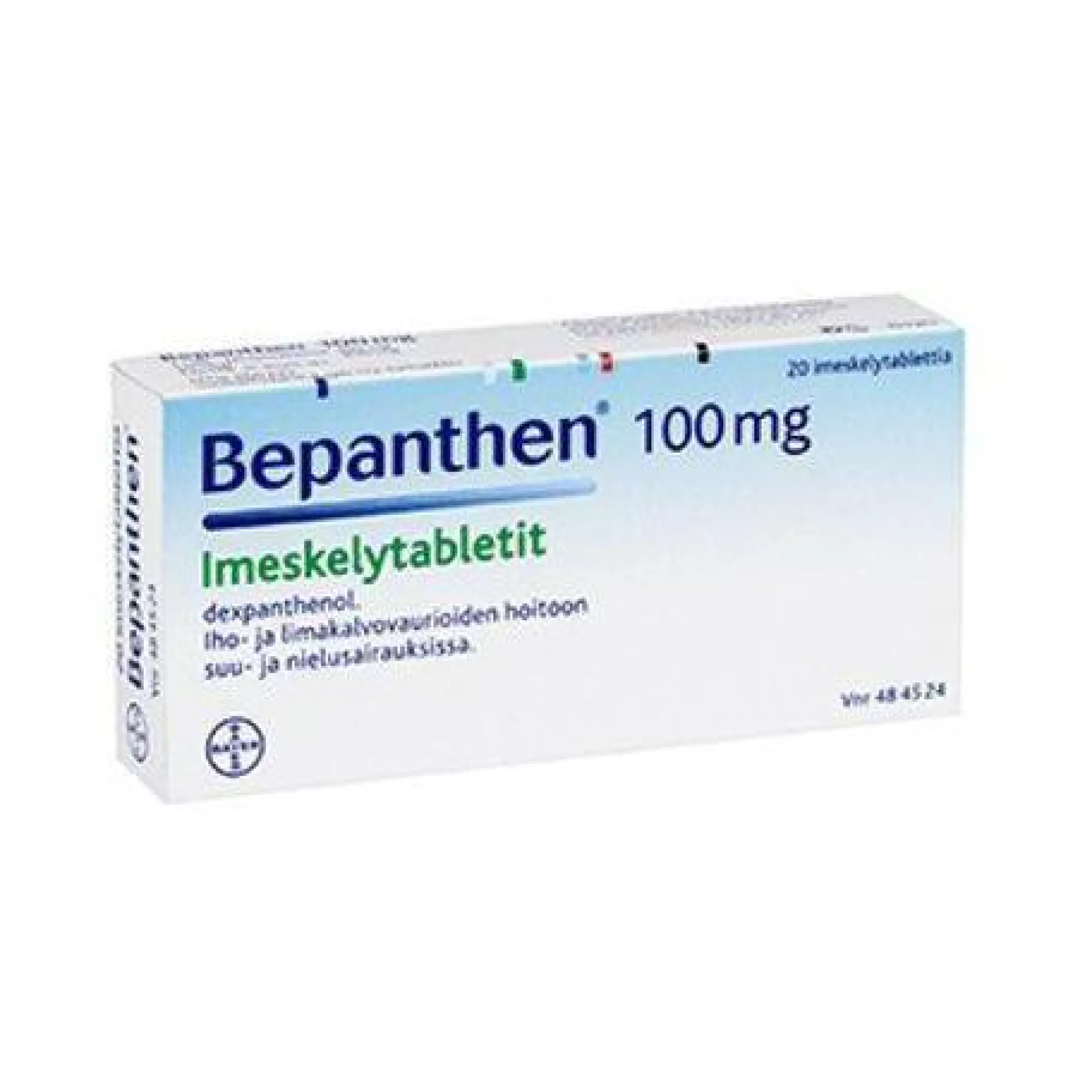 Bepanthen 100 mg -imeskelytabletti
