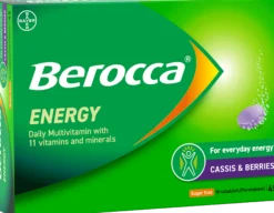 Berocca Energy Cassis & Berries 45 poretablettia